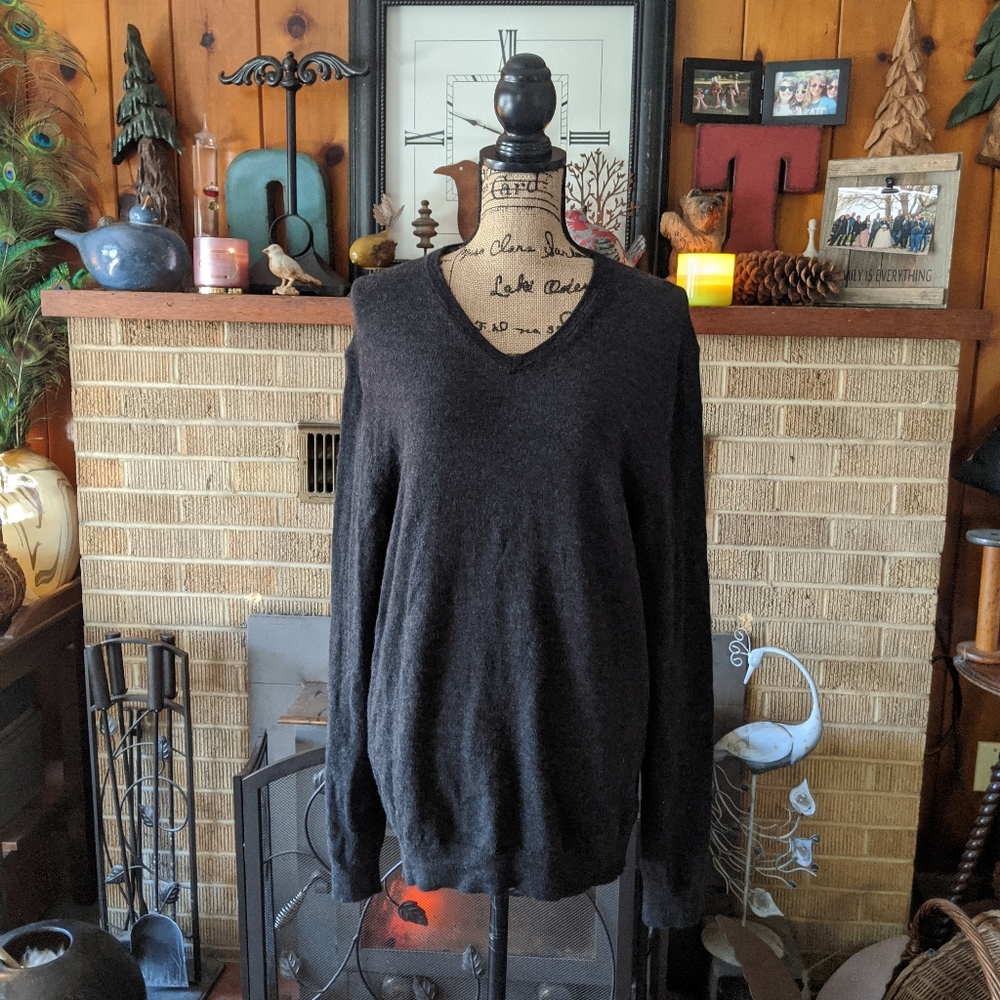 Calvin Klein long-sleeved sweater 100% merino wool - Picture 2 of 7